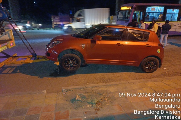 Manjunatha Towing Service Vechicle, Banglore
